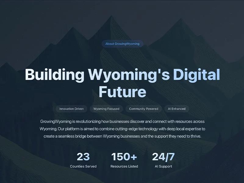 GrowingWyoming Dashboard - Image 1