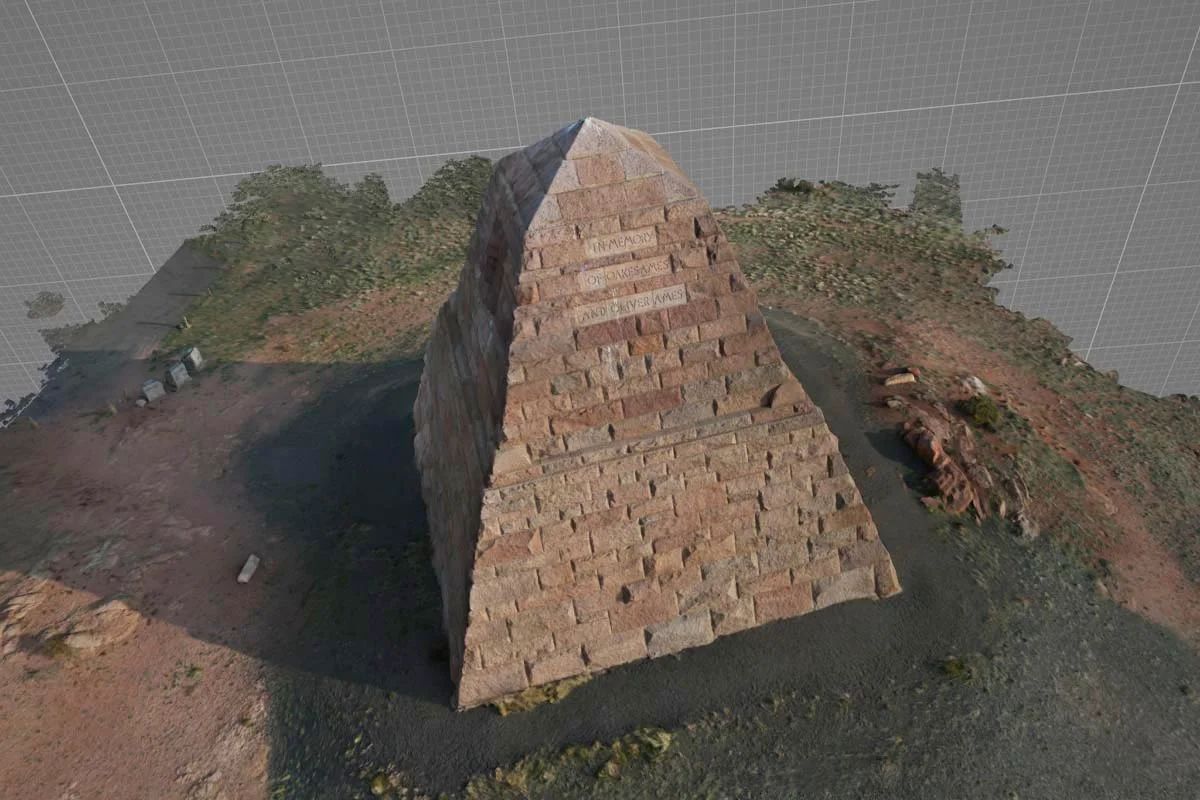 Ames Monument 3D Photogrammetry